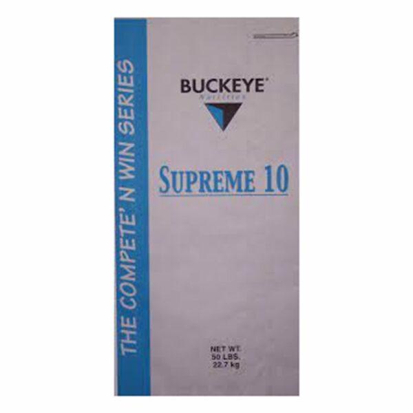 SUPREME™ 10 Pelleted Feed (BUCKEYE Nutrition)-[Discontinued]