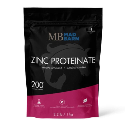 Zinc Proteinate - Organic Trace Mineral Horse Supplement - Mad Barn