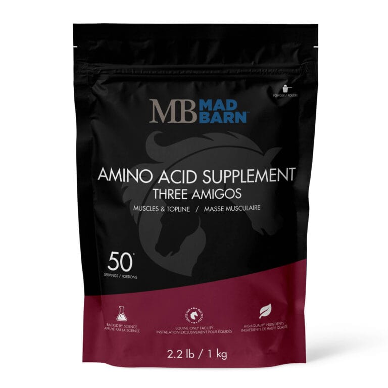 Three Amigos - Amino Acid Supplement - Equine Supplement - Mad Barn