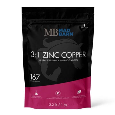 3:1 Zinc Copper Equine Supplement - Mad Barn