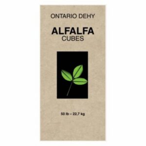 Alfalfa-Oat Hay Cubes (Ontario Dehy Inc.)