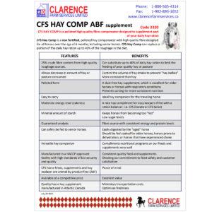 CFS Hay Comp ABF (Clarence Farm Services)