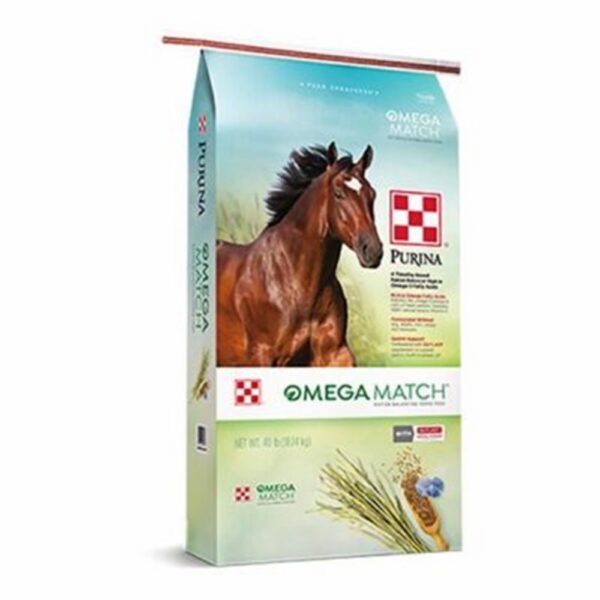 Omega Match Ration Balancing Horse Feed (Purina)
