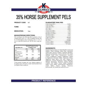 35% Horse Supplement (Kalmbach Feeds)