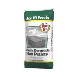 Alfalfa Bermuda Hay Pellets (Ace Hi Feeds)