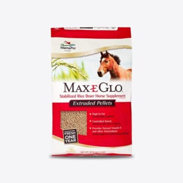 Max-E Glo Stabilized Rice Bran (Manna Pro)