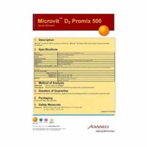 Microvit D3 Promix 500 (Adisseo)