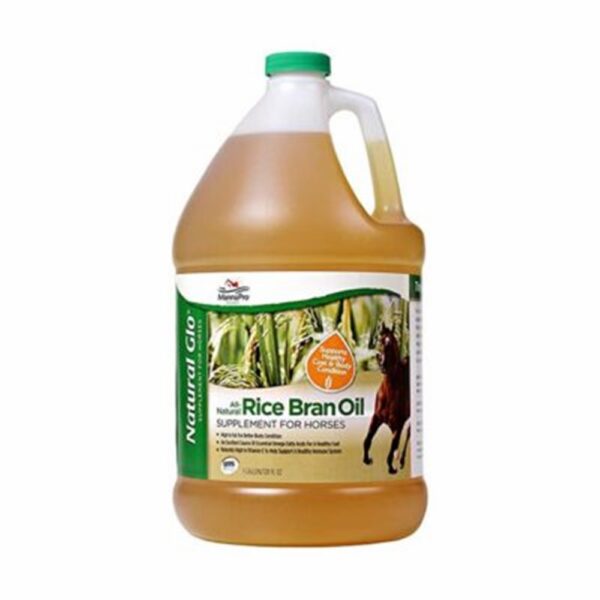 Natural Glo All-Natural Rice Bran Oil (Manna Pro)