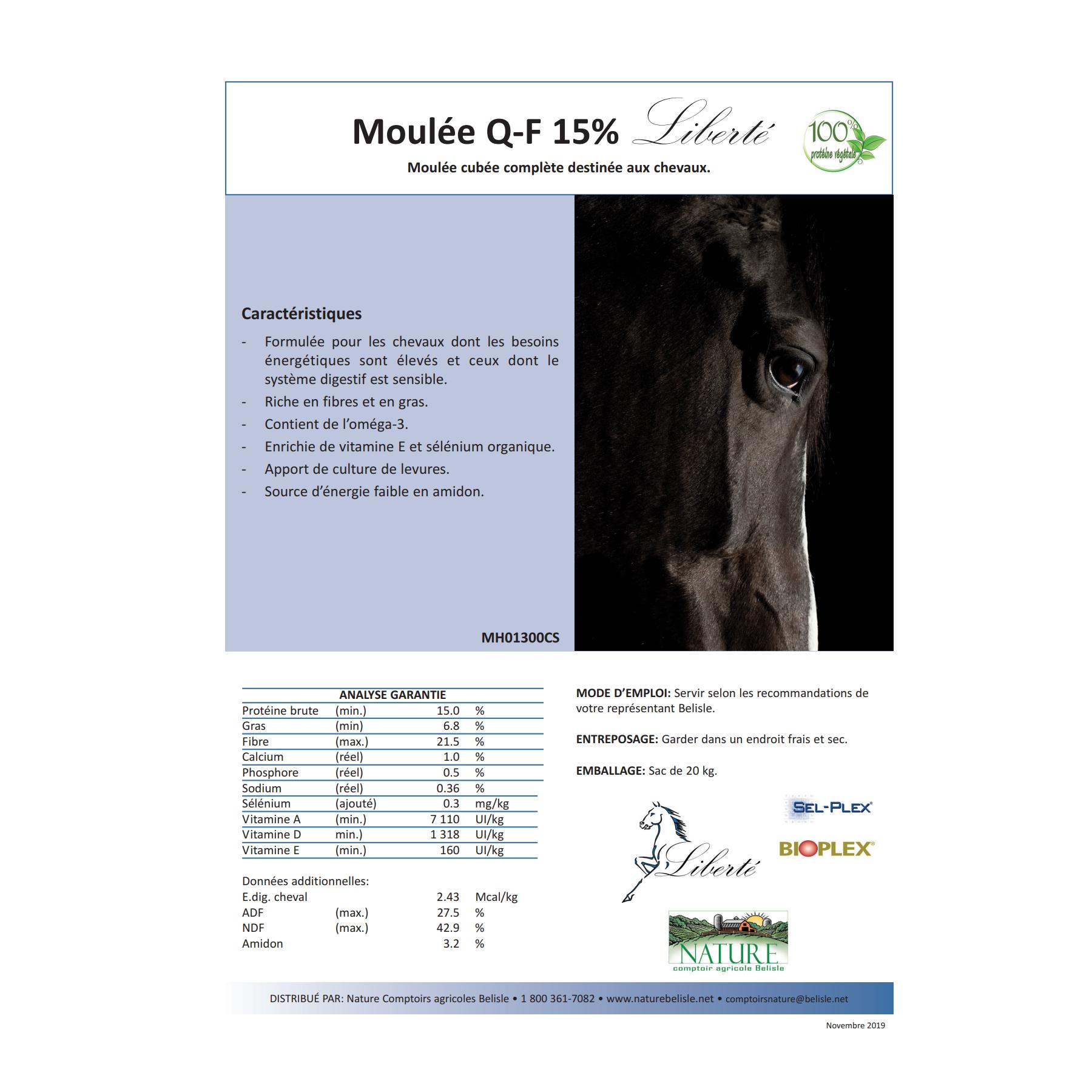 Moulee Q-F 15% Liberte (Belisle)