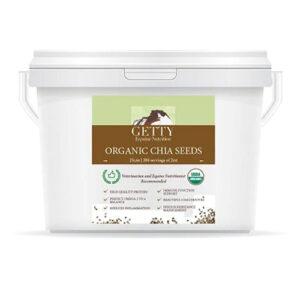 Organic Chia Seeds (Getty Equine Nutrition)