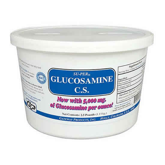 SU-PER Glucosamine C.S. Powder (Gateway Products)