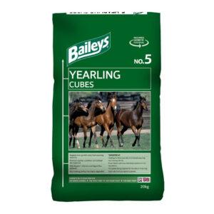 No.5 Yearling Cubes (Baileys Horse Feeds)