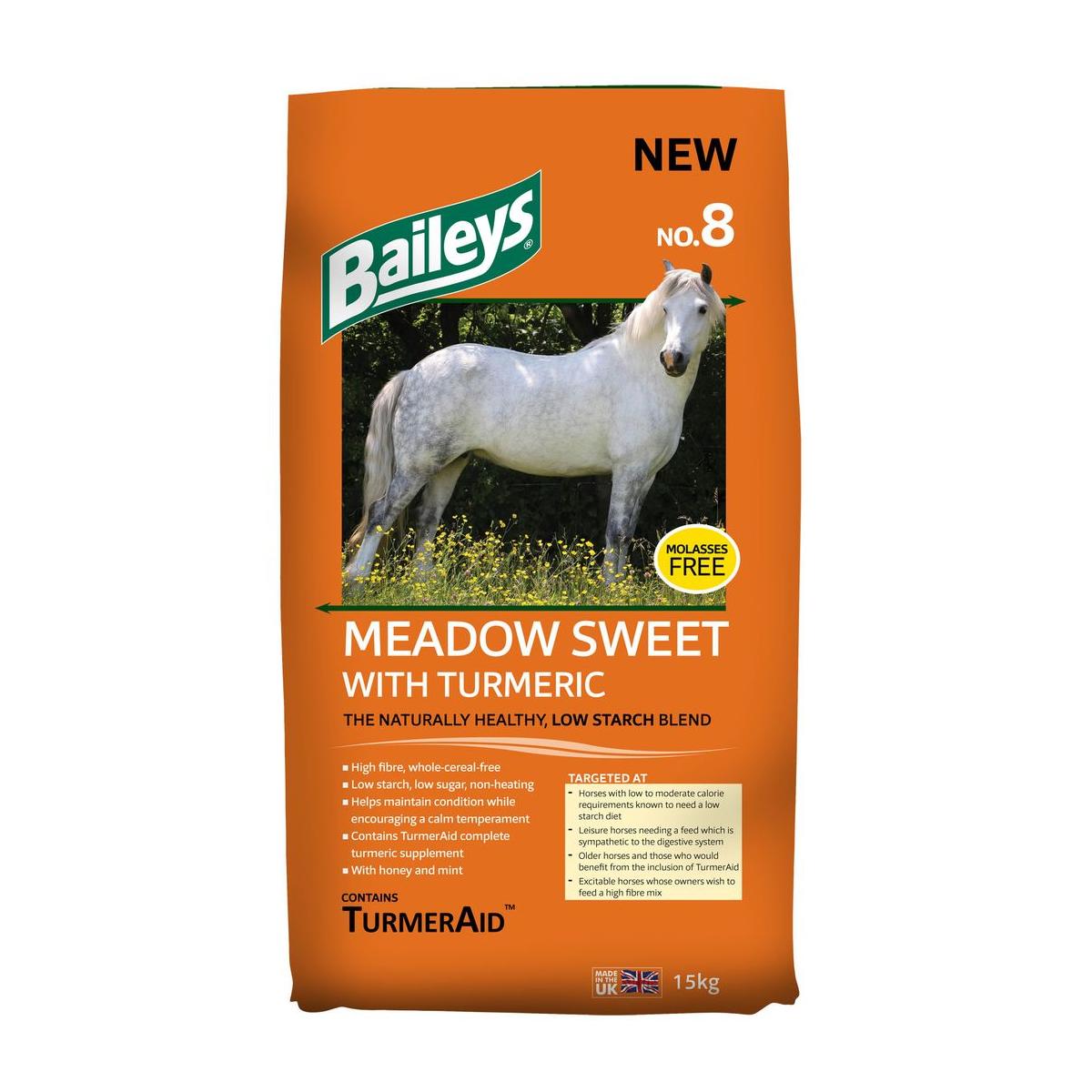 No.8 Meadow Sweet With Turmeric (Baileys Horse Feeds)