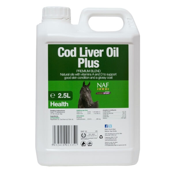 Cod Liver Oil Plus (NAF Equine)