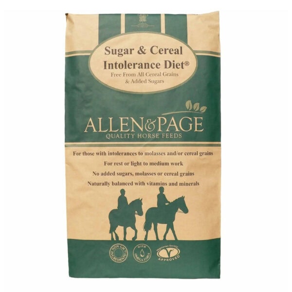 Sugar & Cereal Intolerance Diet (Allen & Page)