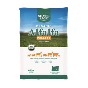 Organic Alfalfa Pellets (Silver Sage Farms)
