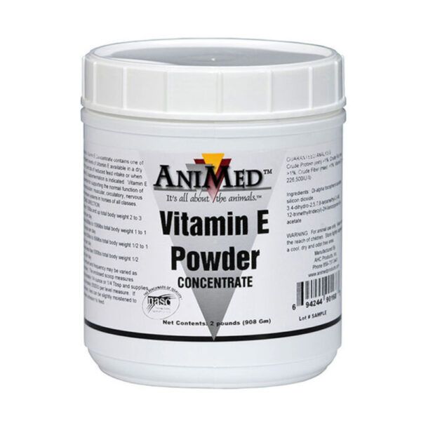 Vitamin E Concentrate Powder (AniMed)