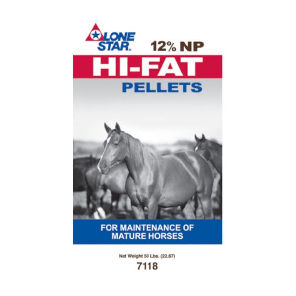 12% NP Hi-Fat Pellets (Lone Star)