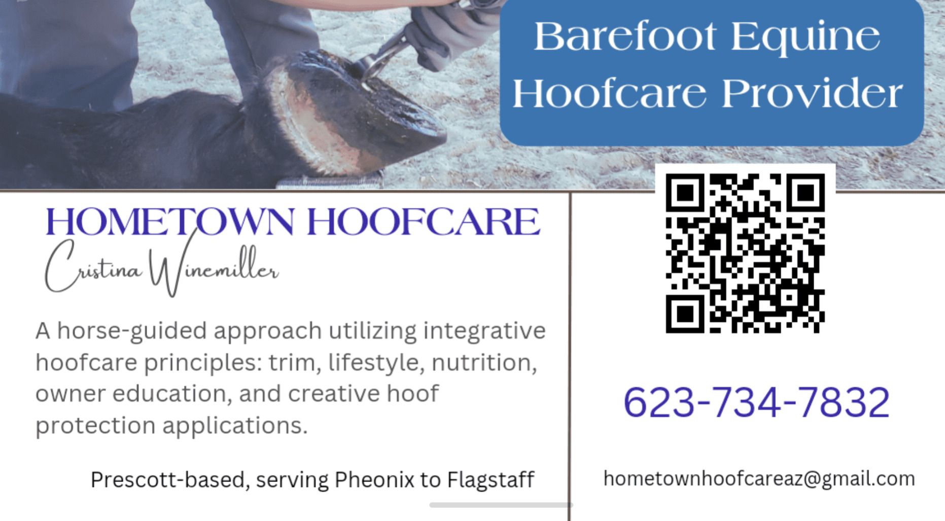 Cristina Bel Winemiller - Farrier