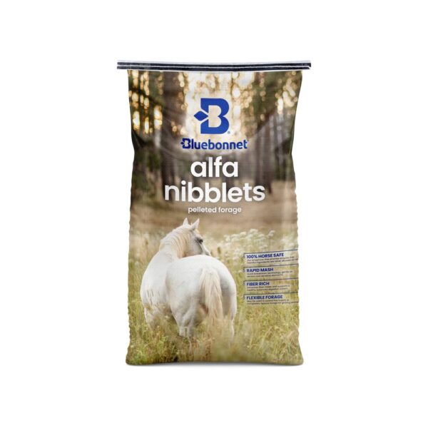 Alfa Nibblets Pelleted Forage (Bluebonnet Feeds)