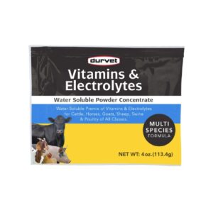 Vitamins & Electrolyte Concentrate (Durvet)