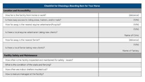 checklist-for-choosing-horse-boarding-facility
