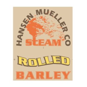 Steam Rolled Barley (Hansen Mueller Co)