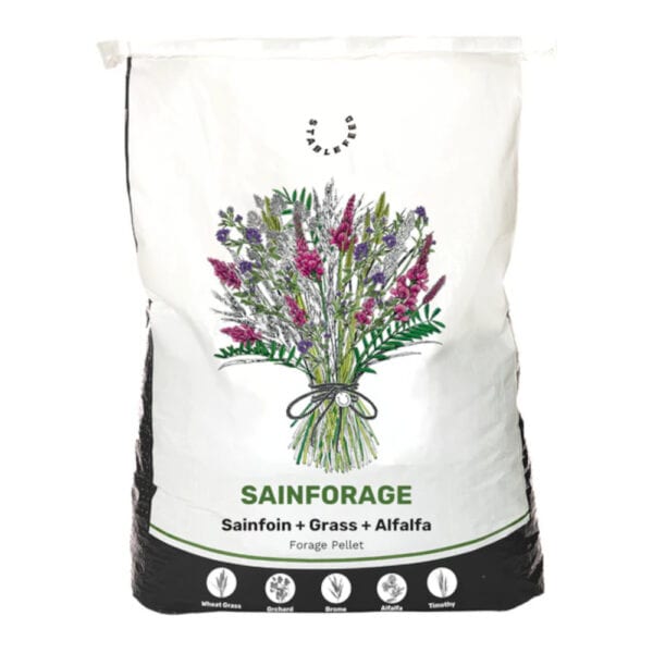 Sainfoin + Grass + Alfalfa Pellet (Stable Feed)
