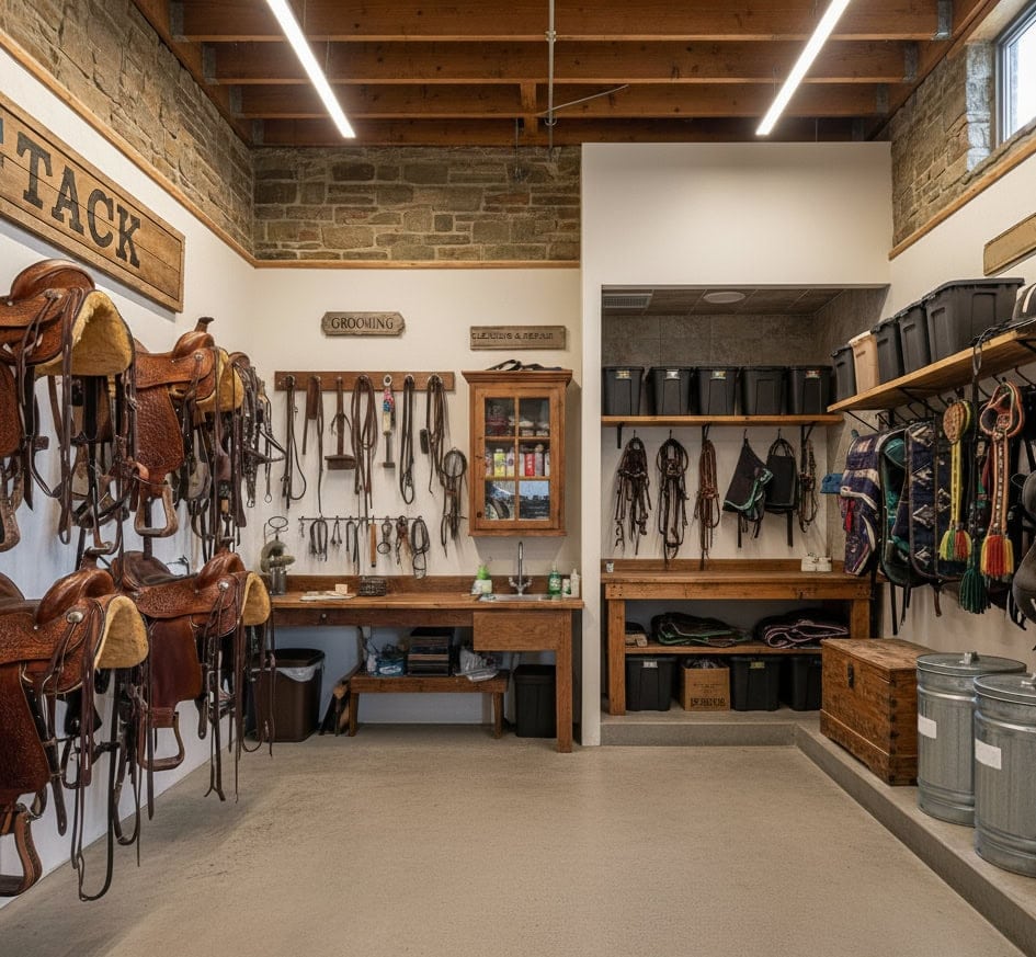 tack room organization