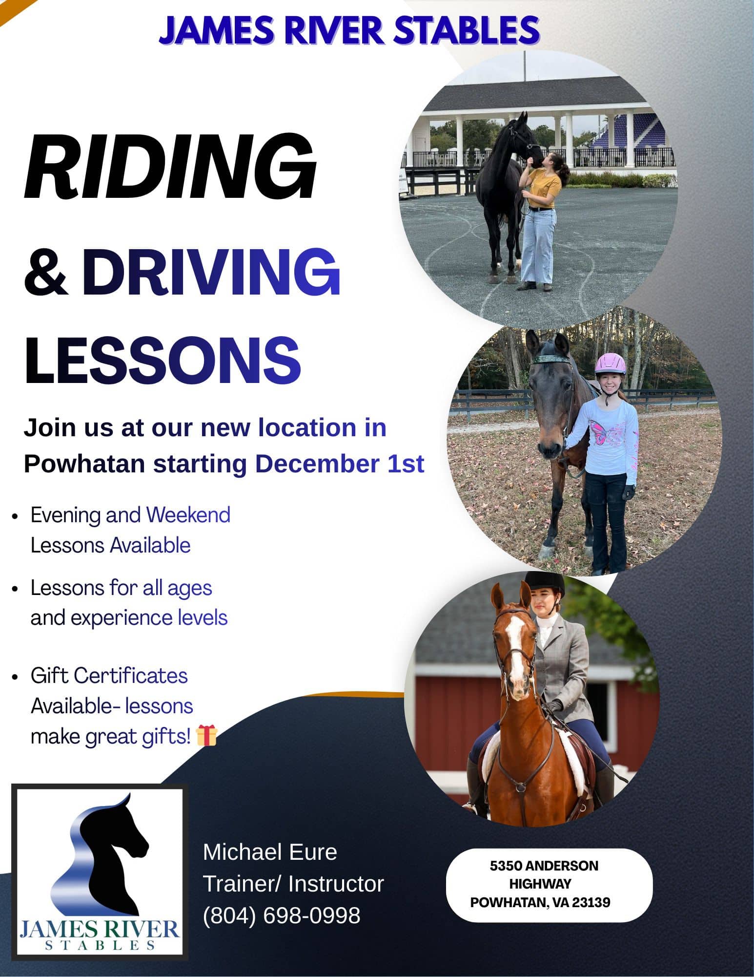 James River Stables - Boarding Stable