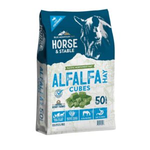 Alfalfa Hay Cubes (Blue Mountain Hay)