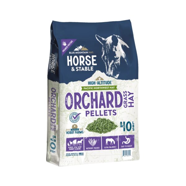 Orchard Grass Hay Pellets (Blue Mountain Hay)