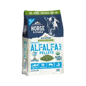 Organic Alfalfa Hay Pellets (Blue Mountain Hay)