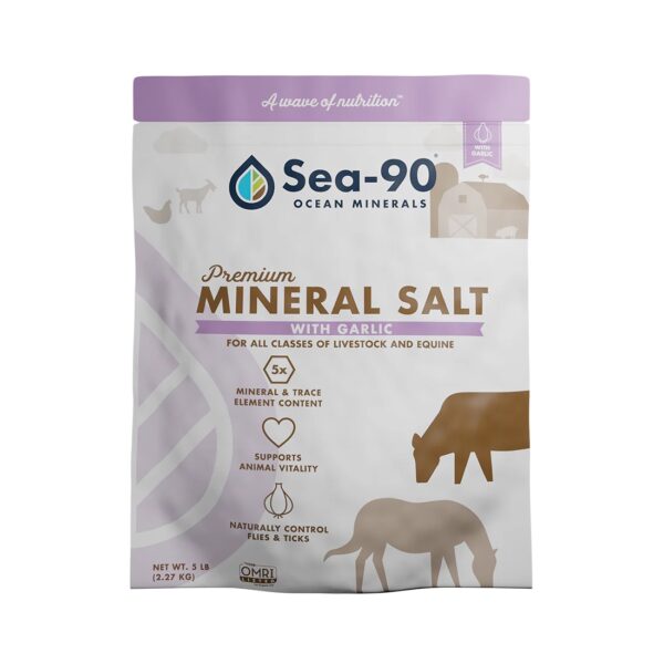 Premium Mineral Salt with Garlic (Sea-90 Ocean Minerals)