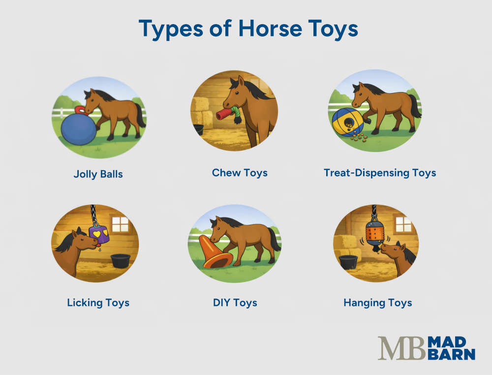 common types of horse toys
