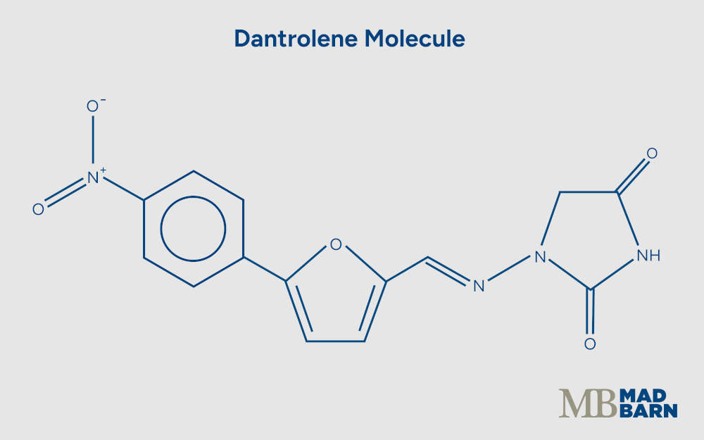 dantrolene molecule