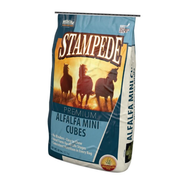 Alfalfa Mini Cubes (Stampede Premium Forage)