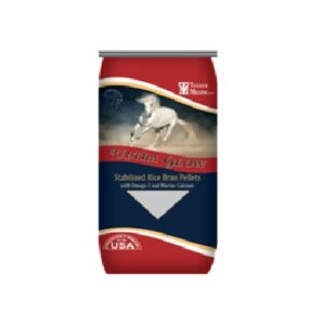 Ultra Glow Stabilized Rice Bran Pellets (Tucker Milling)