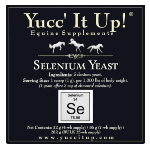 Selenium Yeast (Yucc’ It Up!)